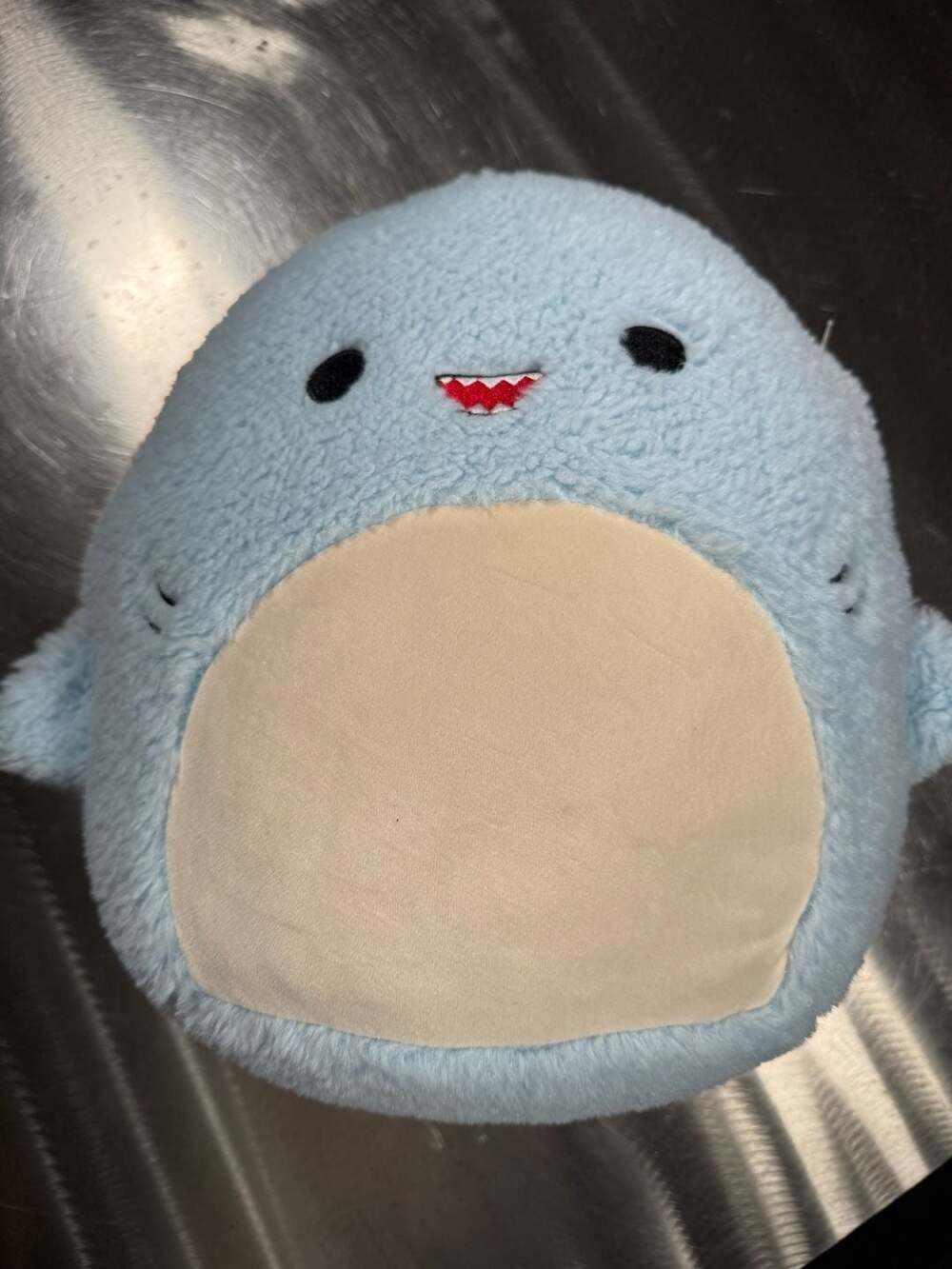 Squishmallows Fuzz-a-malows 14" Davie the Shark 191726459873